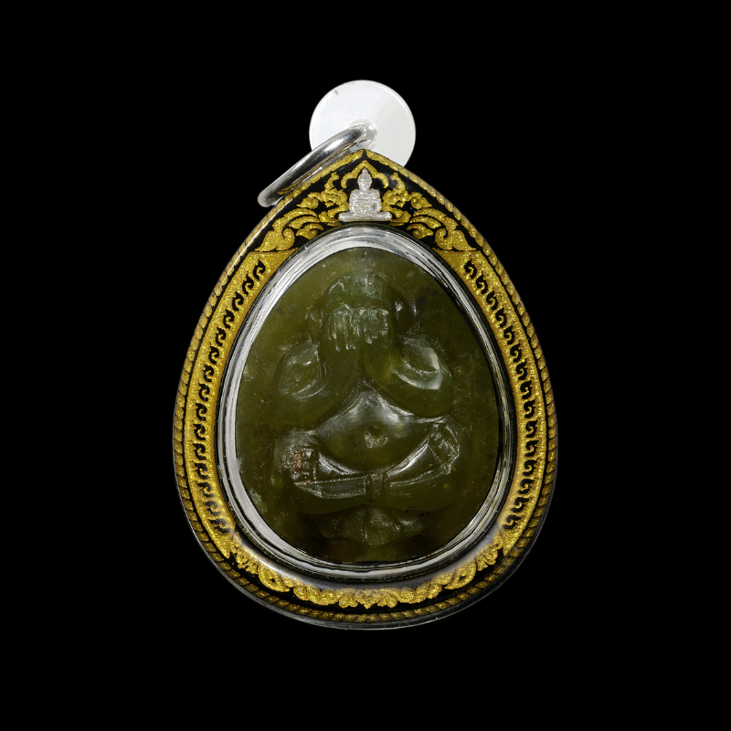 2534年 龍婆約 玉製必打佛