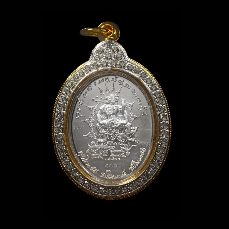 2568年龍婆瑪哈史喇“帕孔拉曼”（哈奴曼）銀版 限量500尊（已售）